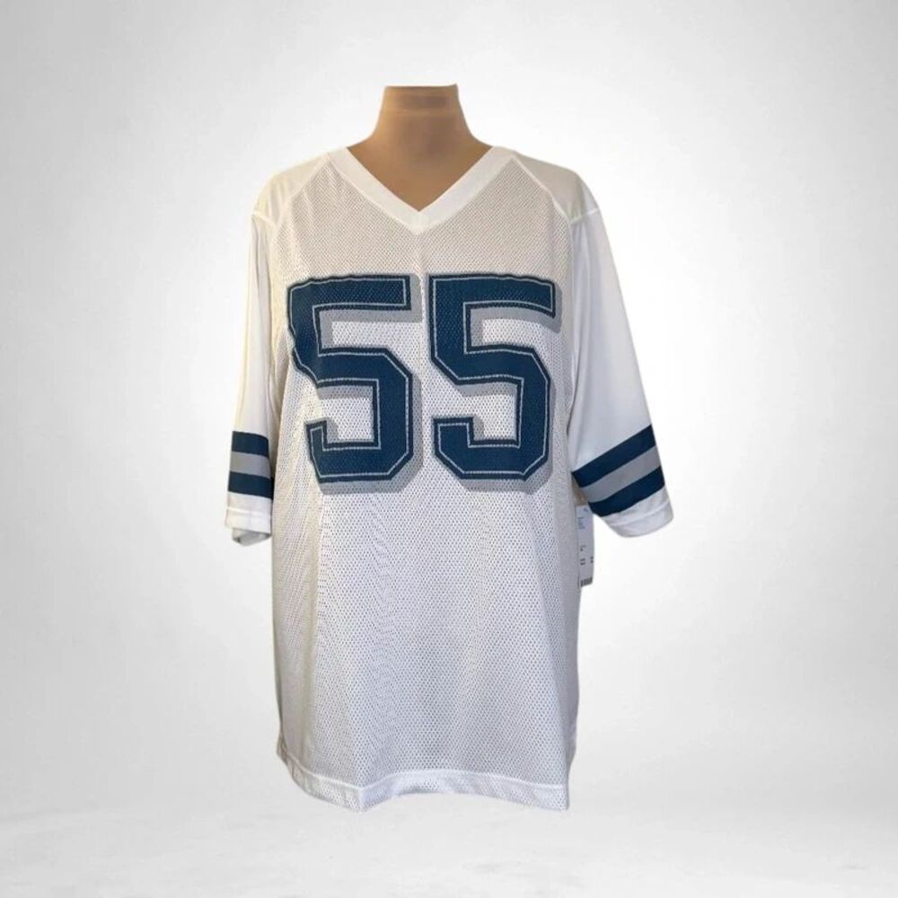 Urban Outfitters Standard Cloth Football Jersey V-Neck Tee, NWT! Size XXL